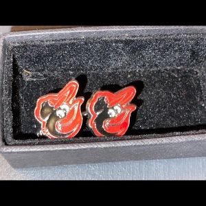 Baltimore Orioles Cuff Links Baseball MLB